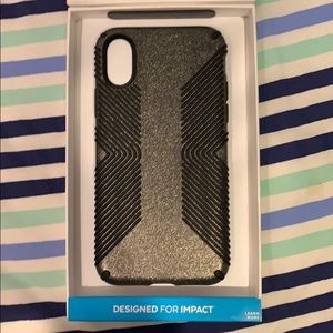 Speck Presidio Grip and Glitter iPhone X/XS Case
